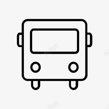公共汽车公共汽车换乘校车图标图标