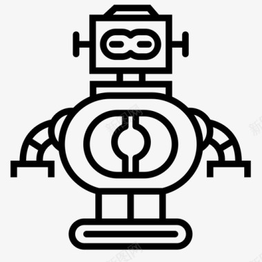 机器人机器人技术图标图标