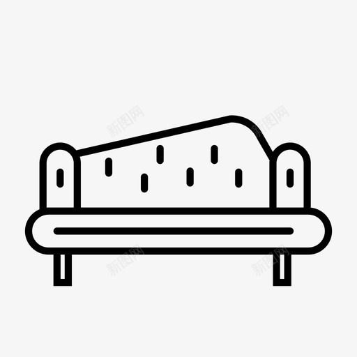 沙发家具室内图标svg_新图网 https://ixintu.com 室内 家具 座椅沙发 沙发 现代沙发