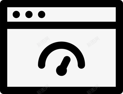 浏览器性能计算机连接图标svg_新图网 https://ixintu.com 互联网 屏幕第2部分 指示器 浏览器性能 计算机 连接 速度