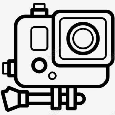 gopro相机胶卷英雄图标图标