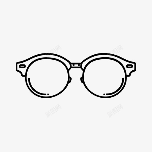 智能眼镜眼睛时尚图标svg_新图网 https://ixintu.com 可穿戴 墨镜 太阳镜 时尚 智能眼镜 眼睛