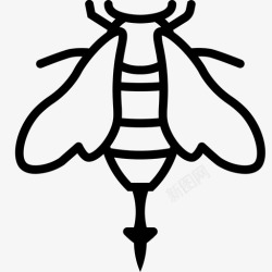 蜇蜂螫蜂蜇养蜂图标高清图片