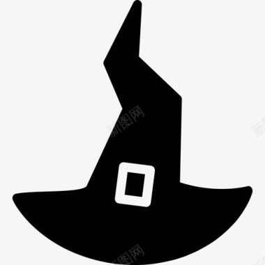 女巫帽万圣节恐怖之夜图标图标