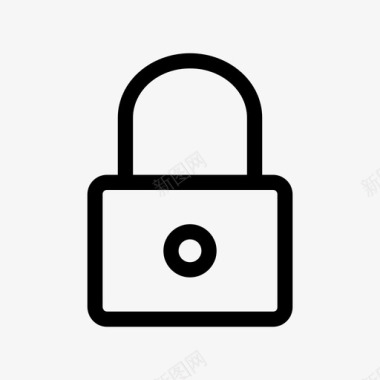关闭锁密码隐私图标图标