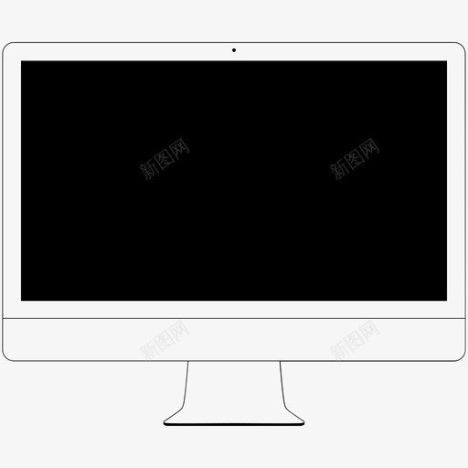 imac计算机设备图标svg_新图网 https://ixintu.com imac 显示器 用户体验 计算机 设备