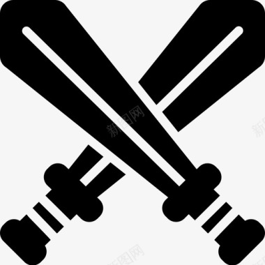 交叉剑防御武器图标图标