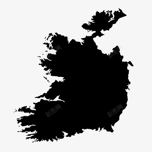 爱尔兰都柏林欧洲图标svg_新图网 https://ixintu.com 国家 岛屿 欧洲 爱尔兰 西部 都柏林