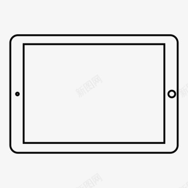 平板电脑ipad技术图标图标