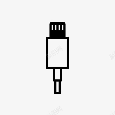 iphone充电器苹果充电器电缆图标图标