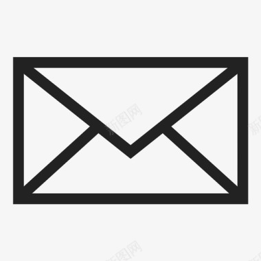 邮件信封短信图标图标