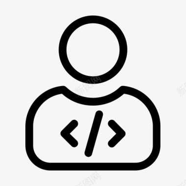 开发人员代码html图标图标