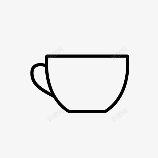 饮料卡布奇诺咖啡图标svg_新图网 https://ixintu.com 卡布奇诺 咖啡 拿铁 杯子 饮料