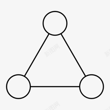 共享分发网络图标图标