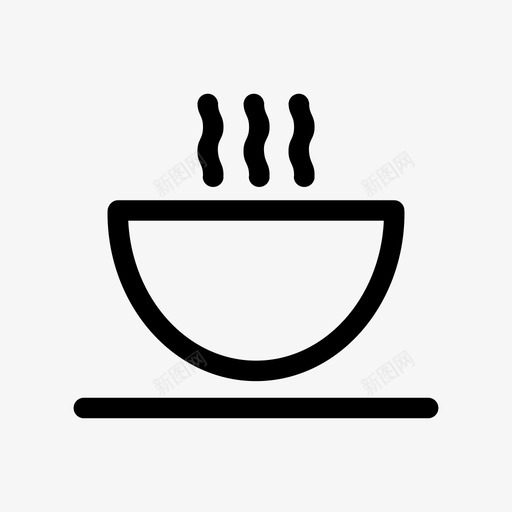咖啡杯热咖啡马克杯图标svg_新图网 https://ixintu.com 咖啡杯 热咖啡 餐厅图标 马克杯