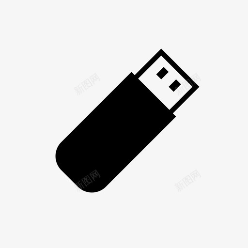 闪存驱动器usbU盘图标svg_新图网 https://ixintu.com U盘 usb 计算机硬件 闪存驱动器