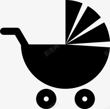 婴儿车宝贝图标图标