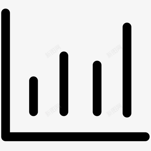 条形图面积图图表图标svg_新图网 https://ixintu.com 图表 基本集2 条形图 统计 面积图