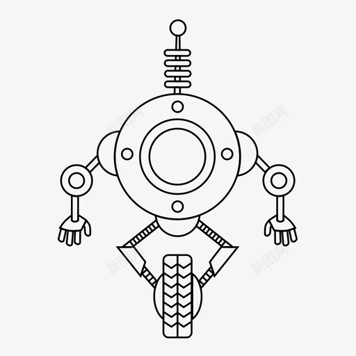 机器人观察者电子游戏图标svg_新图网 https://ixintu.com 机器 机器人 机器人观察者 游戏 玩具 电子