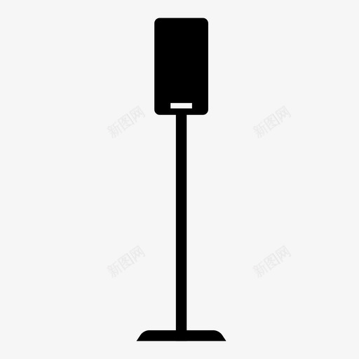 扬声器座音乐音响图标svg_新图网 https://ixintu.com 家具 扬声器座 环绕音响 音乐 音响