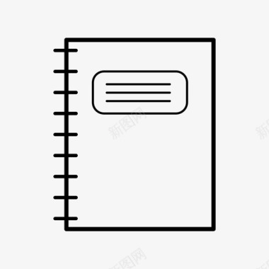 书日记笔记本图标图标