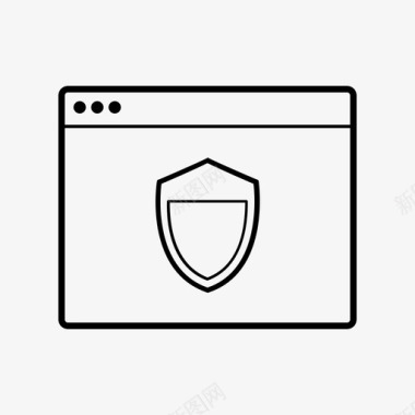 防护浏览器防火墙图标图标