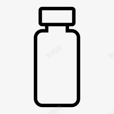 药瓶容器塑料瓶图标图标