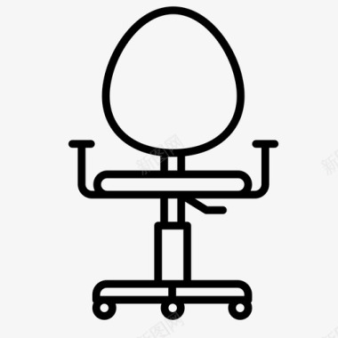 椅子家办公椅图标图标