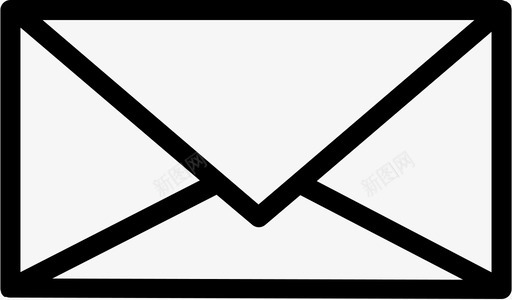 电子邮件关闭电子邮件收件箱图标图标