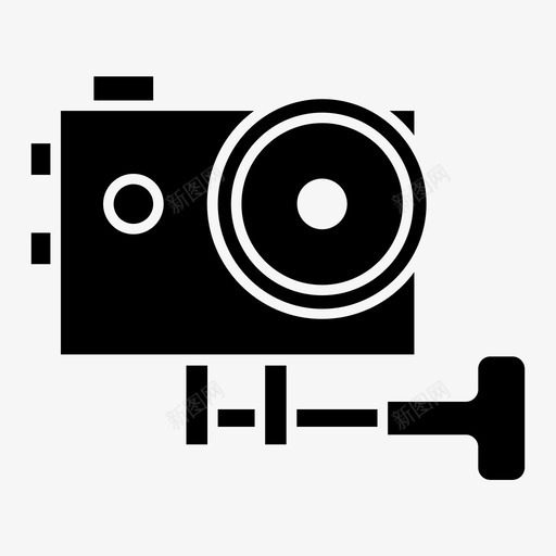 动作摄像机小工具智能图标svg_新图网 https://ixintu.com 动作摄像机 小工具 无线 智能 消费电子标志符号