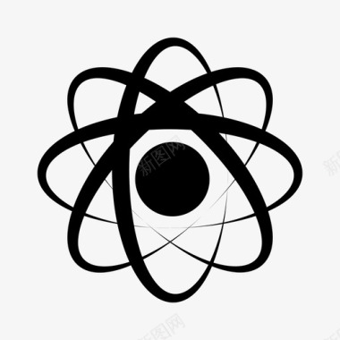 原子核反应图标图标