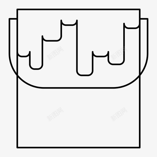 油漆桶颜色颜色轮廓图标svg_新图网 https://ixintu.com 主题轮廓 功能四极 定制主题 油漆桶 颜色 颜色轮廓