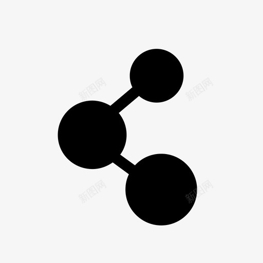 分子科学结构图标svg_新图网 https://ixintu.com 分子 技术 科学 结构 脏腑科学立体式