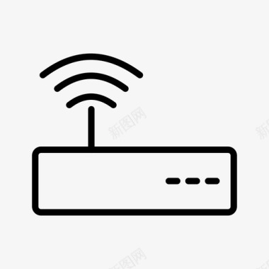 wifi调制解调器信号图标图标