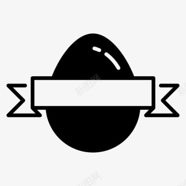 复活节彩蛋礼物逾越节图标图标