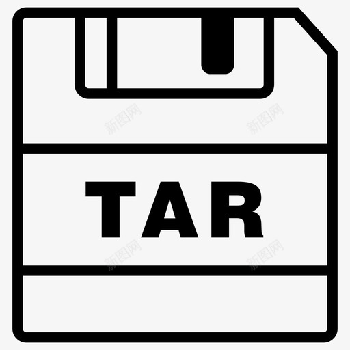 保存tarsavetar文件图标svg_新图网 https://ixintu.com savetar 保存tar 保存图标 文件