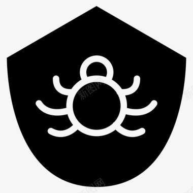 盾牌防御保护图标图标