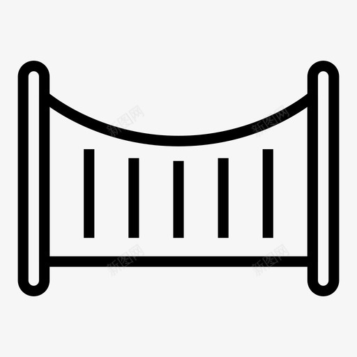 婴儿围栏家具婴儿床图标svg_新图网 https://ixintu.com 婴儿围栏 婴儿床 家具