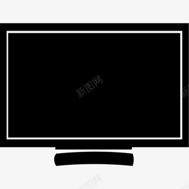 显示器技术电视图标图标