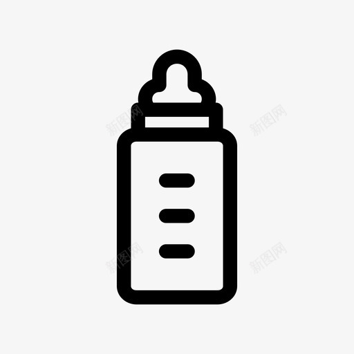 婴儿奶瓶婴儿奶婴儿图标svg_新图网 https://ixintu.com 婴儿 婴儿奶 婴儿奶瓶