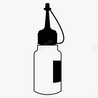 油瓶润滑油小型图标图标