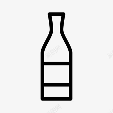 cava酒精瓶子图标图标