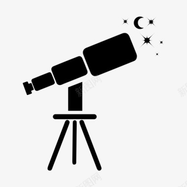 望远镜距离发现图标图标