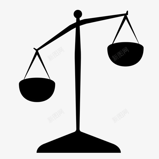 尺度公平公正图标svg_新图网 https://ixintu.com 公平 公正 尺度 衡量 衡量和衡量