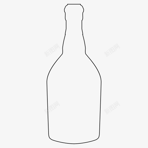 耶罗波安是空的瓶子饮料图标svg_新图网 https://ixintu.com 威士忌 瓶子 耶罗波安是空的 葡萄酒 饮料