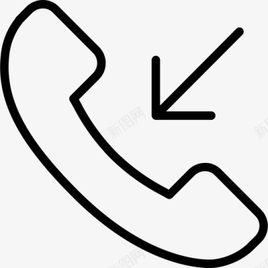 呼叫接收呼入呼叫用户界面图标图标