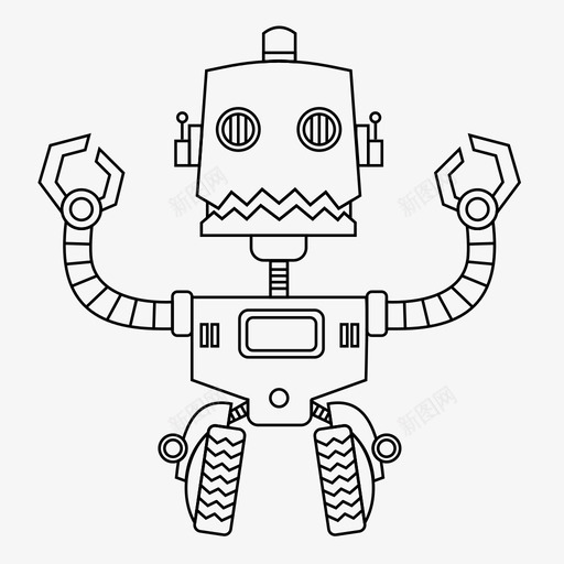 机器蟹电子游戏图标svg_新图网 https://ixintu.com 机器 机器人 机器蟹 游戏 玩具 电子