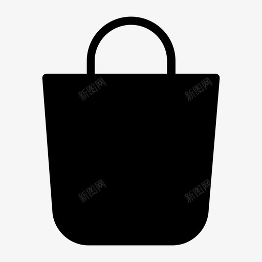 购物袋钱包化妆包图标svg_新图网 https://ixintu.com 化妆包 购物袋 钱包