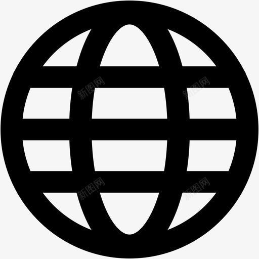地球全球互联网图标svg_新图网 https://ixintu.com 互联网 全球 地球 搜索引擎优化图标 星球