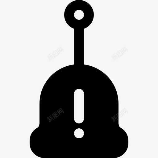铃声警报提醒图标svg_新图网 https://ixintu.com 恶心的安全帐户警报20字形 提醒 警报 铃声